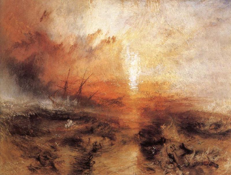 J.M.W. Turner Slavers throwing overboard the Dead and Dying